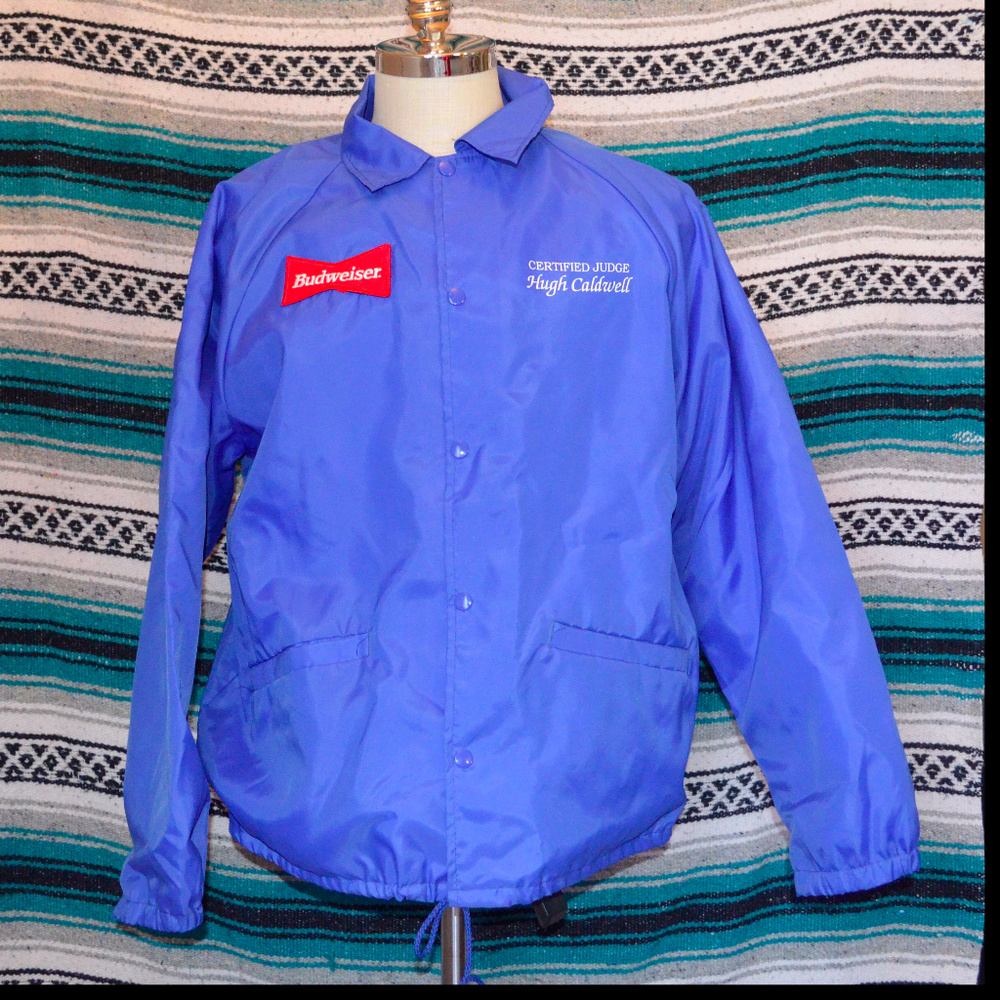 90s Budweiser Cardinal Windbreaker XL